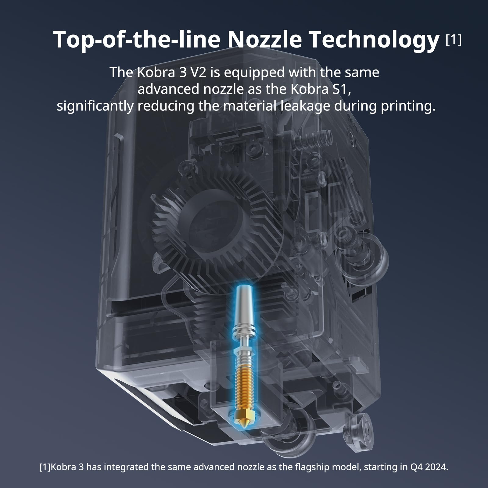 ANYCUBIC Kobra 3 V2 Combo 3D Printer, 600mm/s Fast Printing FDM 3D Printer, Multicolor Printing Up to 8 Colors, Active Drying, Upgraded Auto-leveling, Print Size 255x255x260mm, Realize Smooth Printing