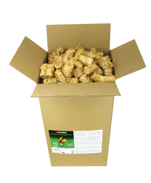 Feniks Firelighters 10kg (About 800-1000 pcs.) for Fireplace, Stoves, Barbecues and Campfires