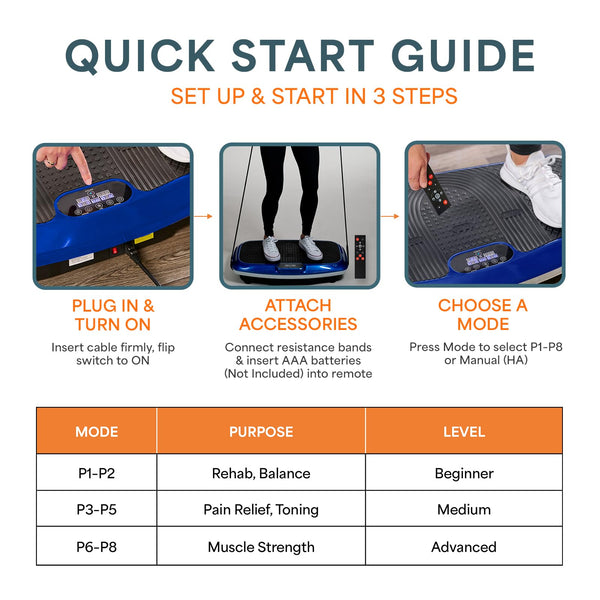 LifePro Hovert 3D Vibration Plate Machine, Dual Motor Oscillation, Lateral and 3D Motion Vibration Platform Machine, Full Body Workout Equipment for Home Exercise and Fitness Training