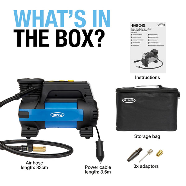 Ring Automotive Tyre Inflator Collection