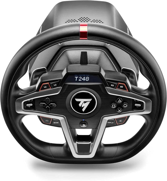 Thrustmaster T248 - High-Performance Racing Wheel and Pedal Set with Force Feedback for PlayStation 5, PlayStation 4, and PC