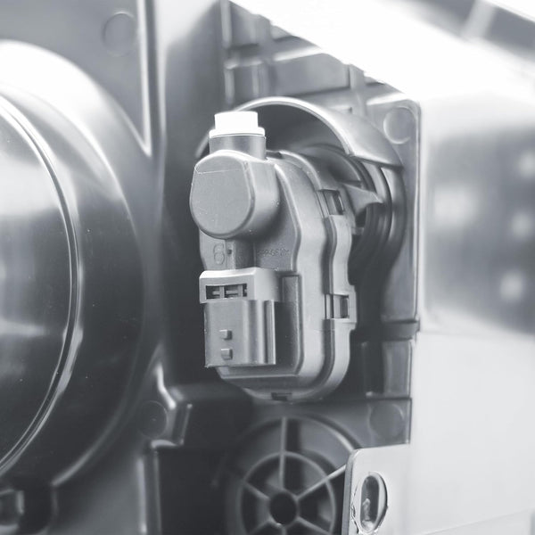 LONGLING Replacement Driver Right Side O/S Headlight Head Lamp Electric Adjustment with DRL 6 pins for Vauxhall Vivaro 2014-2019