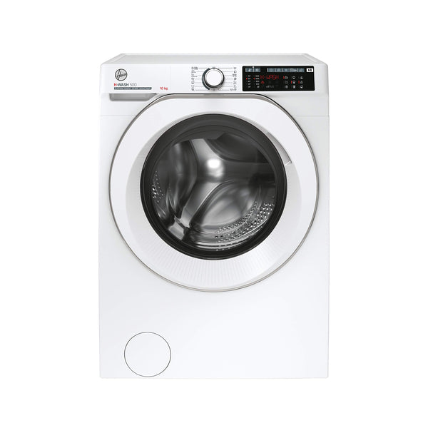 Hoover H-WASH 500 10kg Freestanding Washing Machine, 1400 RPM, A Rated, ECO‑Power Inverter Motor, hOn App, 60 Programmes, Care Dose, Power Care System, White, 60x59x85 cm ‑ HW 410AMC/1-80
