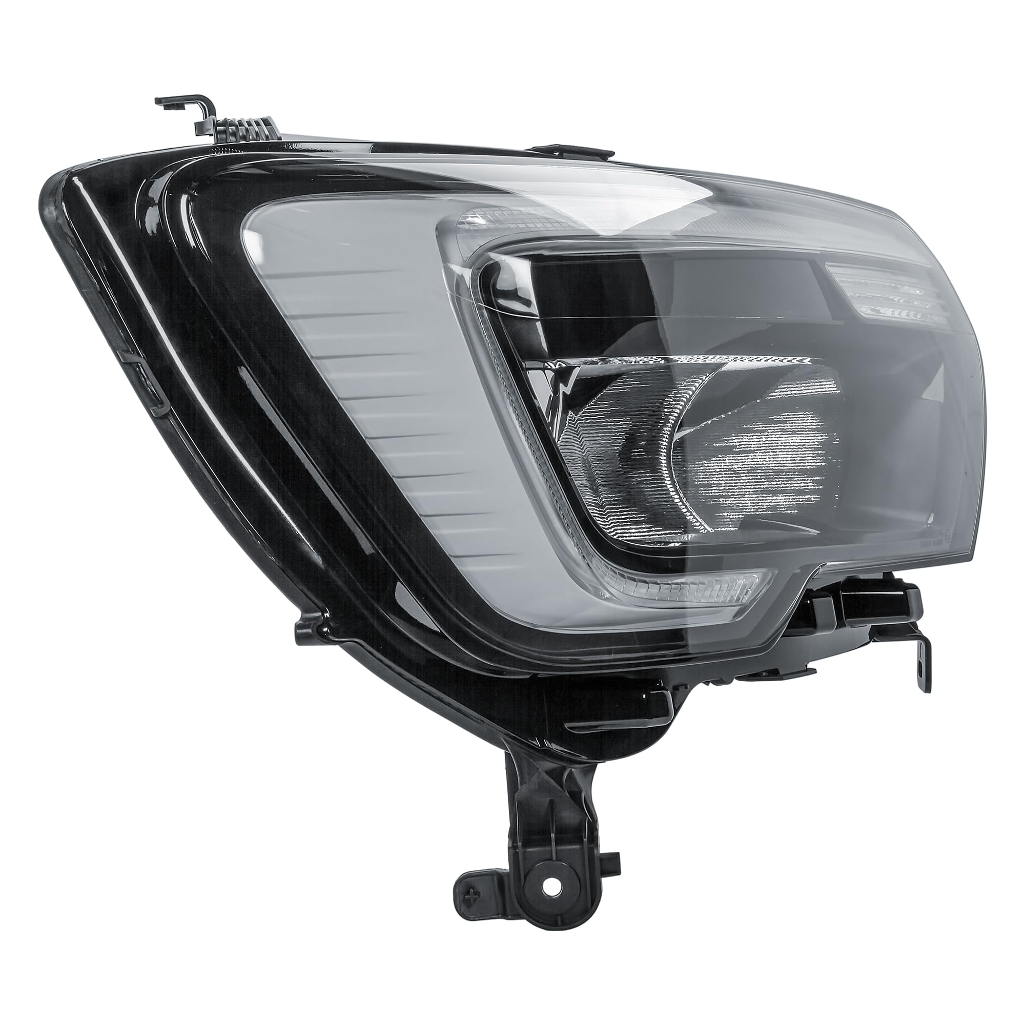 LONGLING Replacement Driver Right Side O/S Headlight Head Lamp Electric Adjustment with Motor for Renault Master 2019-2024