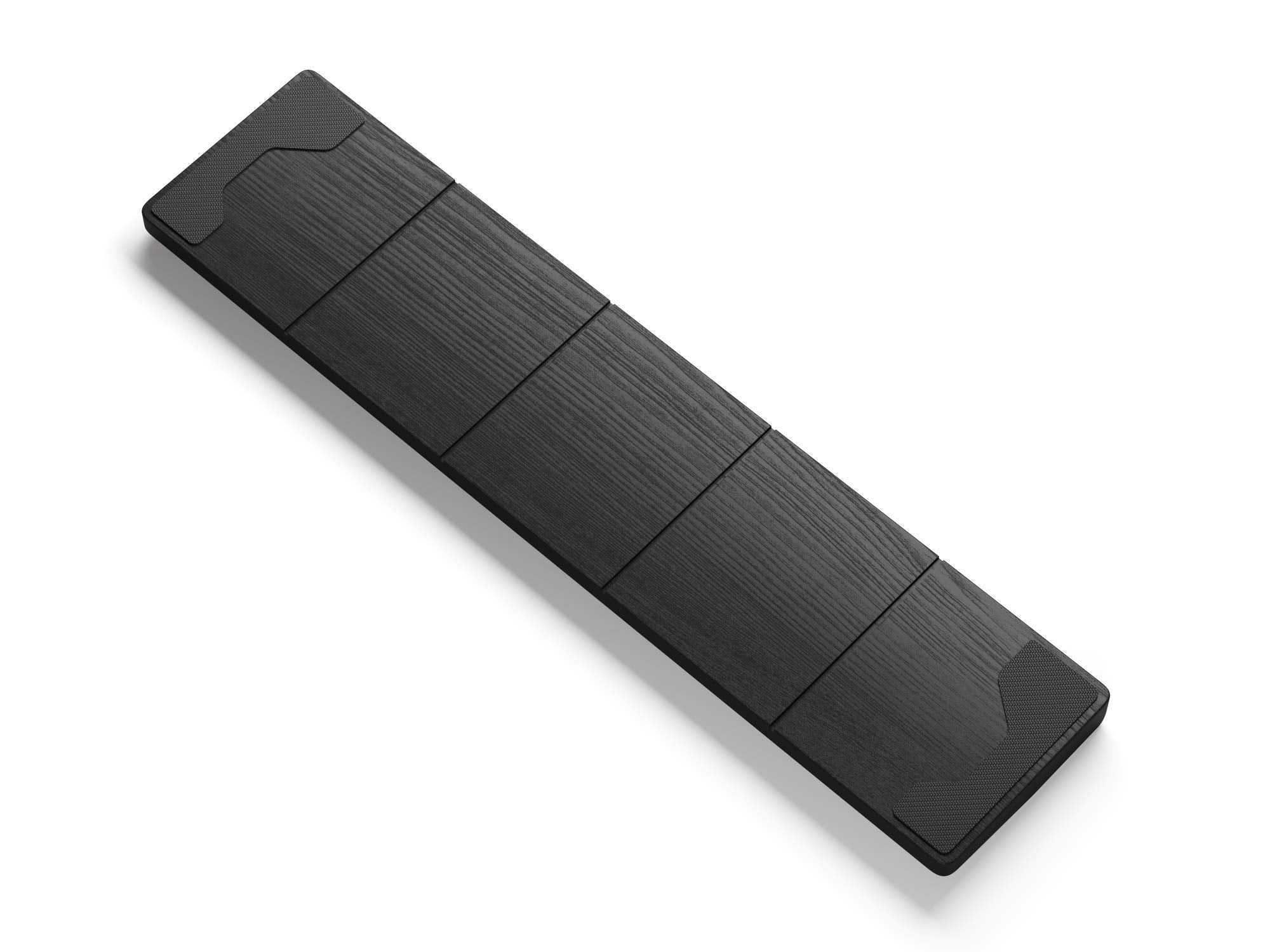 Glorious Gaming Wooden Keyboard Wrist Rest (TKL) - White Ash Wood, Medium-Coarse Grain, Smooth Surface, Sweat & Oil Resistant, Easy Clean, Anti-Slip Rubber Base, 360 x 100 x 19mm - Onyx