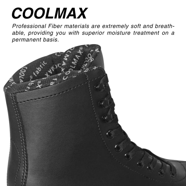 Nattork Figure Skates Excellence Stainless Steel Blades Ice Figure Skating with Enhanced Support Strength Performance and Ultimate Comfort for Youth and Adult