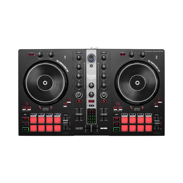 Hercules DJControl Inpulse 500 2-Deck USB DJ Controller for Serato DJ and DJUCED