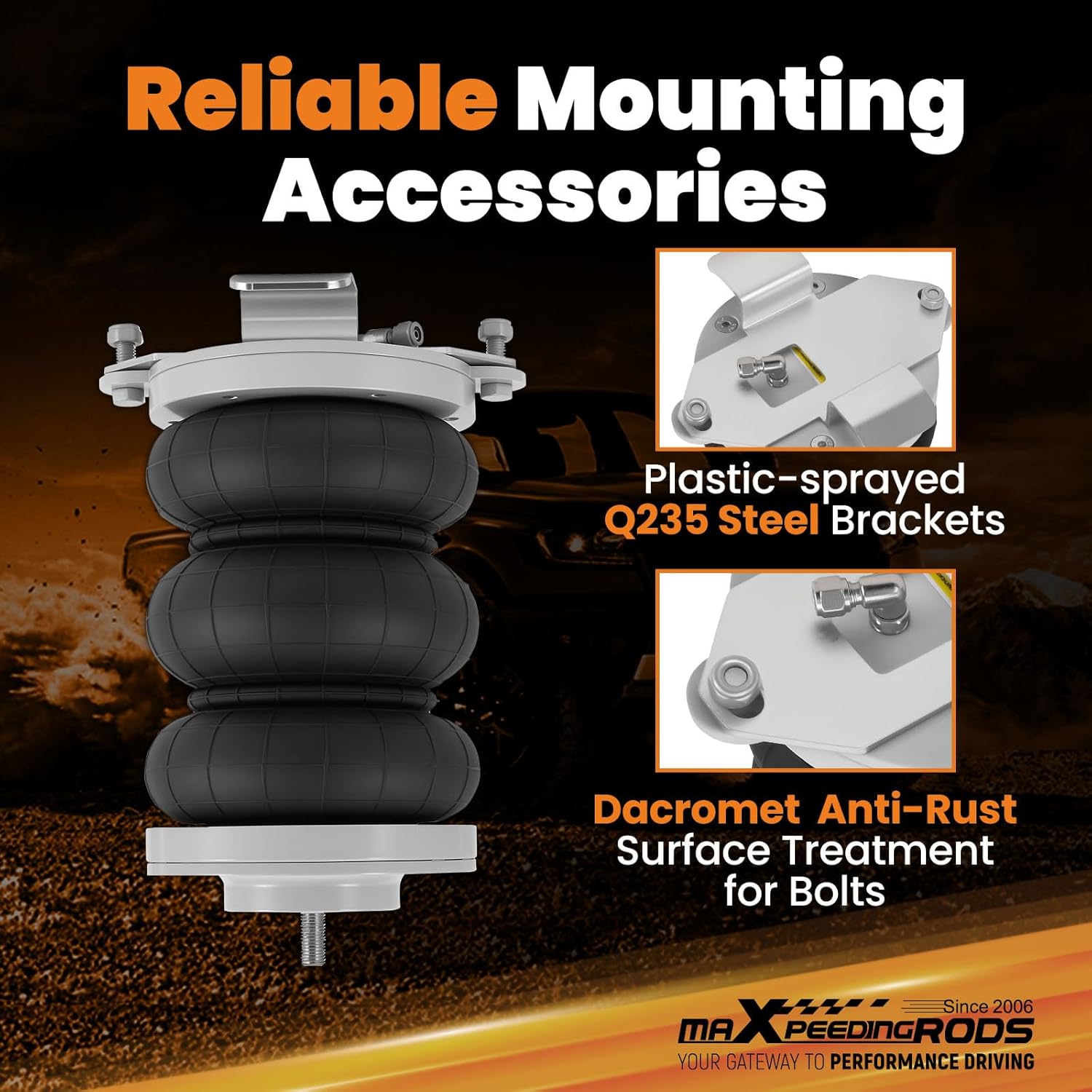 maXpeedingrods Air Suspension Kit W/Compressor For Citroën Relay 230 244 250 1994-5000kg