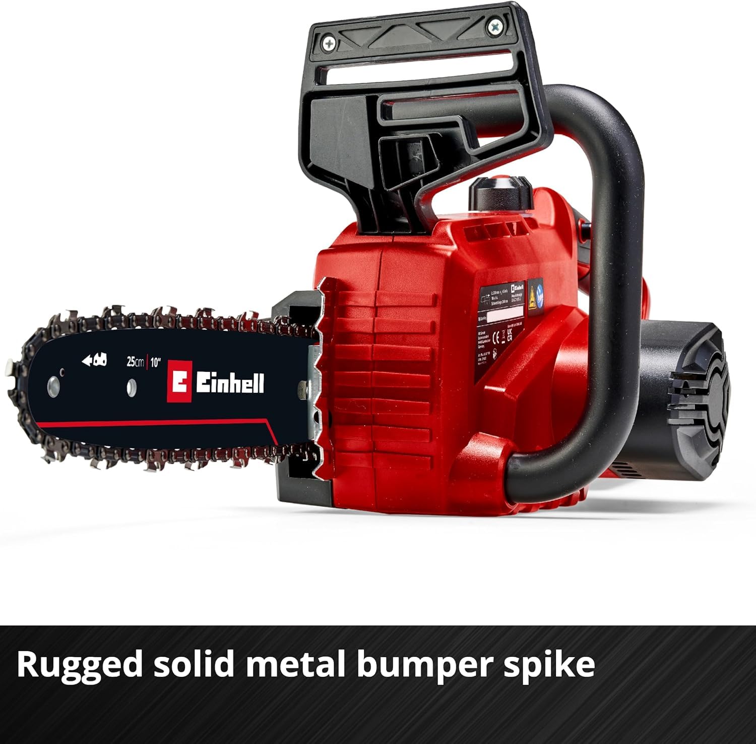 Einhell Power X-Change 18V Cordless Chainsaw - 10 Inch (25cm) Electric Chainsaw Cordless With OREGON Bar and Chain - GE-LC 18/25 Li Solo Battery Chainsaw (Battery Not Included)