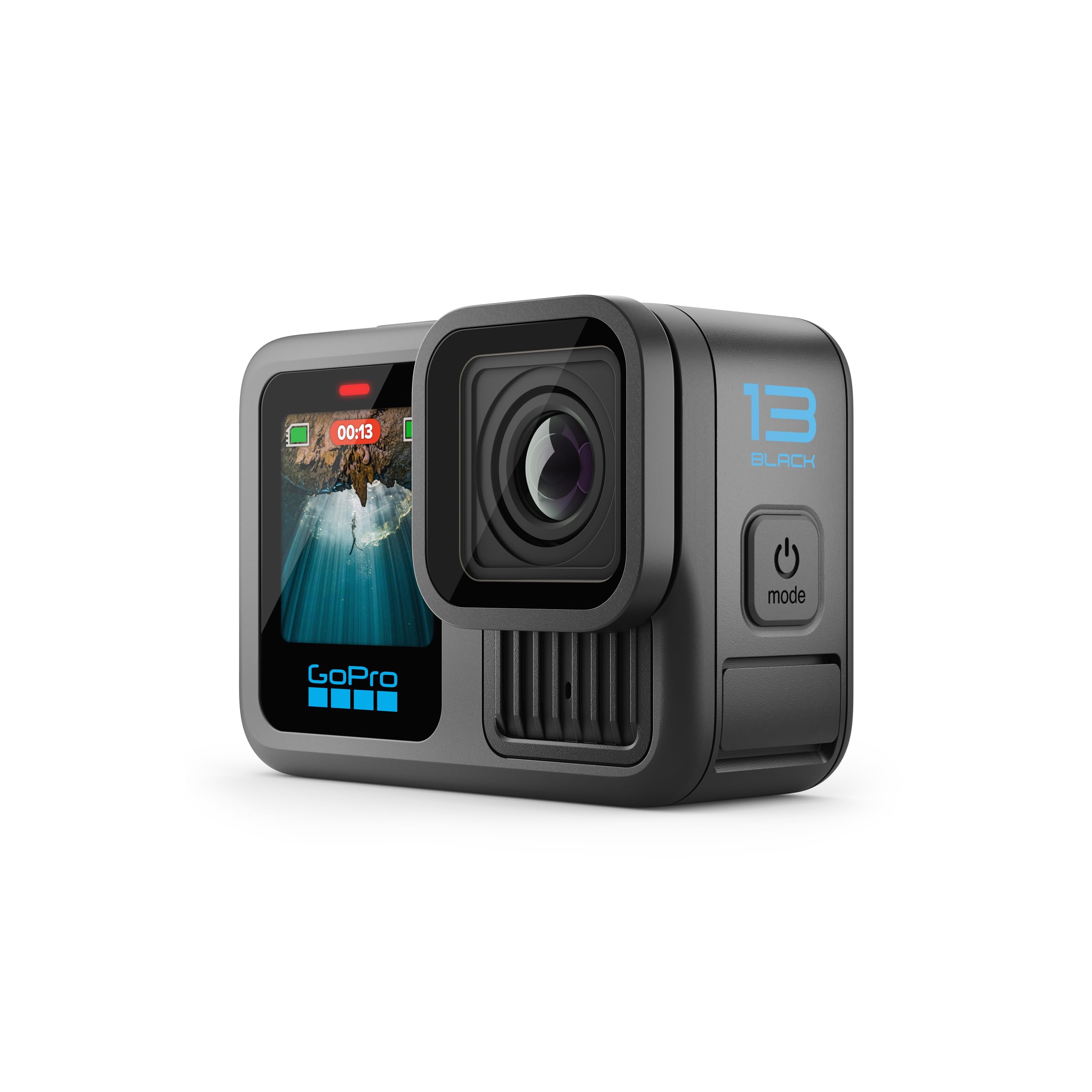 GoPro HERO13 Black in Forest Green (Limited Edition Color) - Waterproof Action Camera with 5.3K60 Video, 27MP Photo + Compatability with HB-Series Lenses