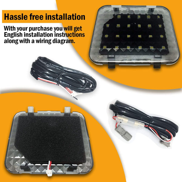 Rear Trunk Boot LED Super Bright Light Lamp Compatible With 2012 2013 2014 2015 2016 2017 2018 Forester SJ XT - Trunk Cargo Area Light - LED Luggage Compartment Light