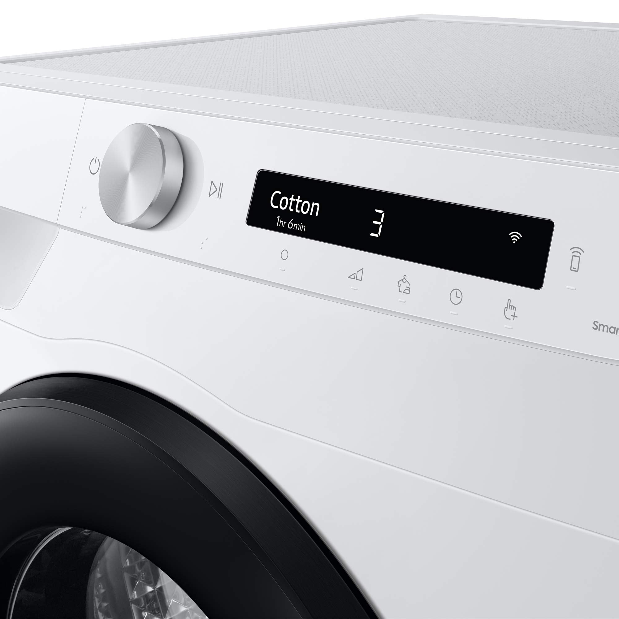 Samsung Series 5 DV80CGC0A0ABEU with OptimalDry and SmartThings, Heat Pump Tumble Dryer, 8kg
