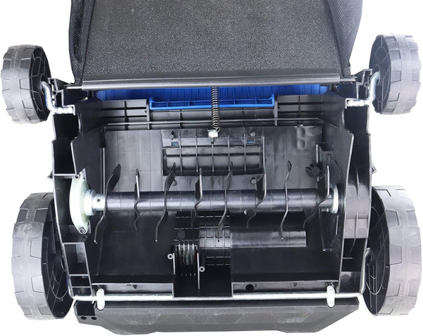 Hyundai Electric Lawn Scarifier/Aerator/Lawn Rake, 1500w, 32cm Working Width, 4 Adjustable Scarifying Heights, Foldable Handles, Compact and Lightweight With 3 Year Warranty