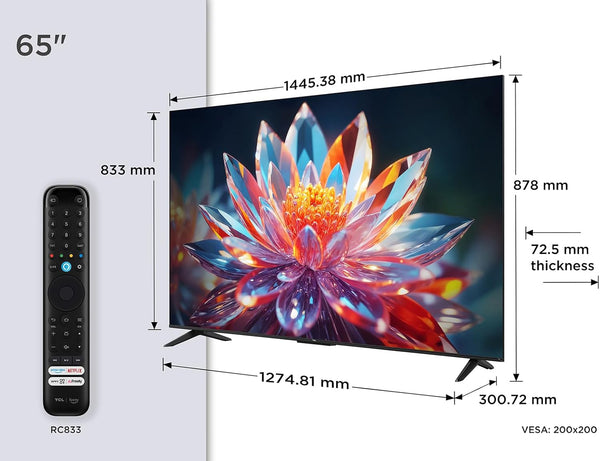 TCL 32 Inch Full HD Smart QLED Direct LED 32SF560-UK with Fire TV, Voice Remote with Alexa