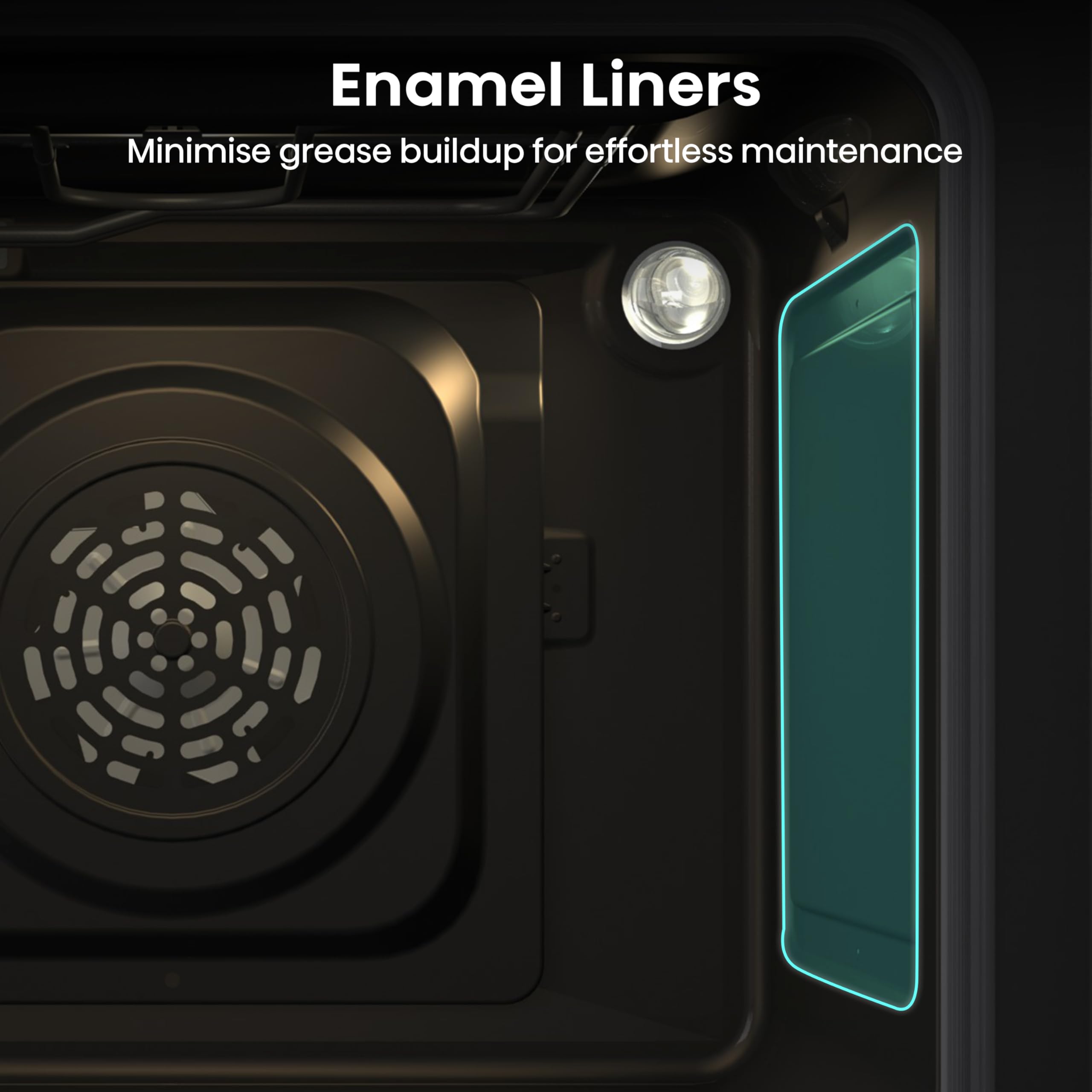 Hisense BI64211PB 77 Litre Built In Electric Single Oven With Pyrolytic Cleaning, Pizza Mode, Multiphase Cooking- Black 22x23x23 inches (LxWxH) - A+ Rated, Extra Large