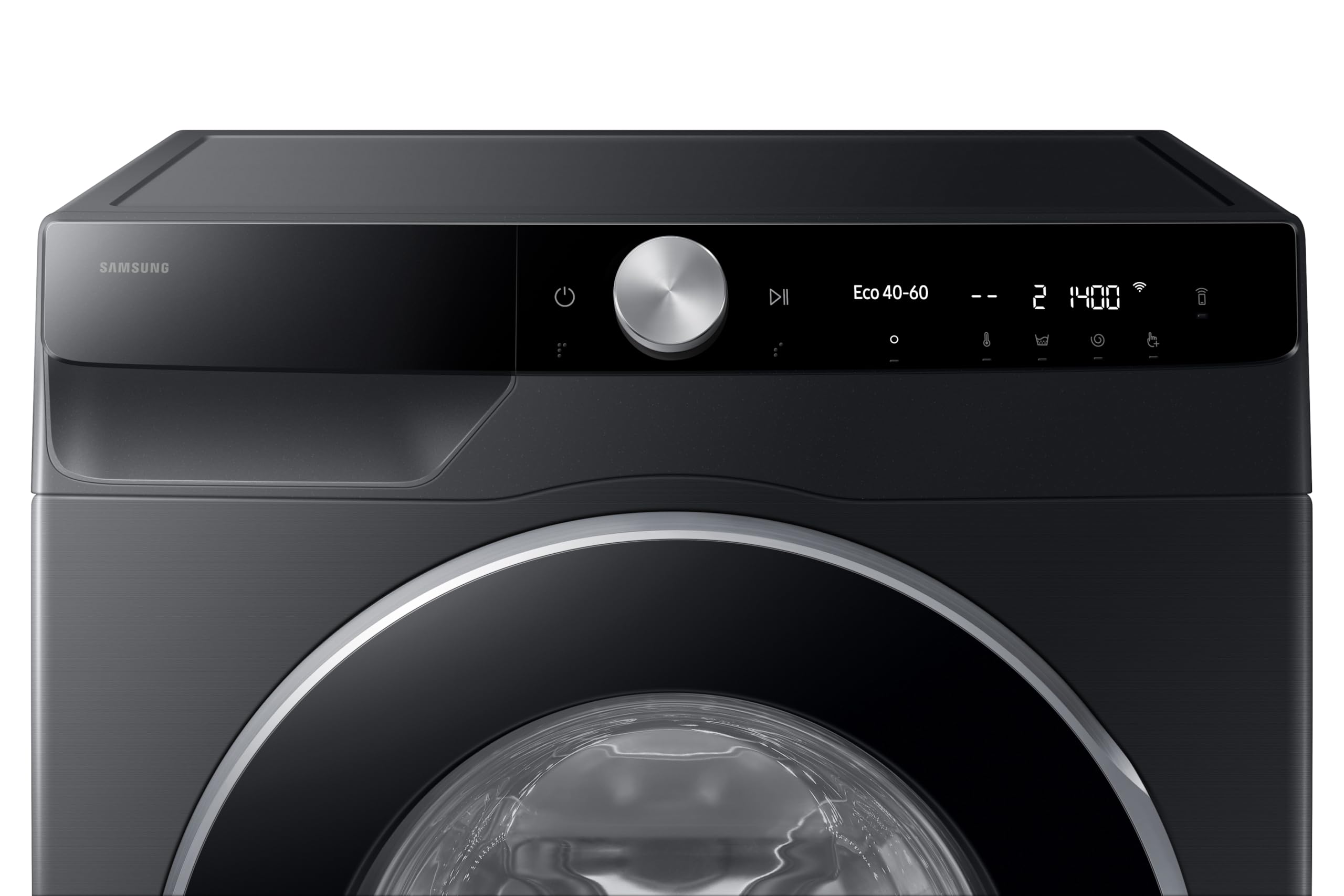 Samsung Series 6 AI Energy Washing Machine, 9kg, 1400rpm, White, WW90DG6U25LEU1