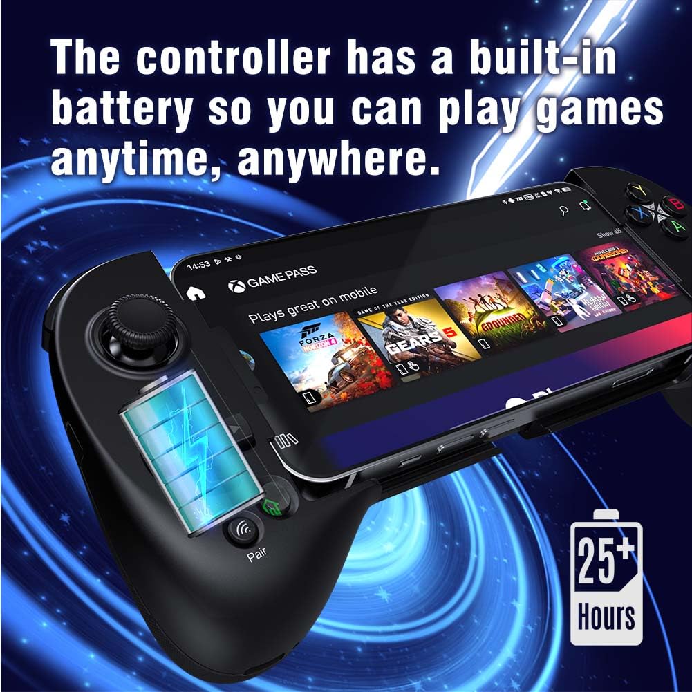 ShanWan Mobile Gaming Controller for Android/iOS, Phone controller for iPhone15, Bluetooth connection, PS Remote Gaming Xbox Cloud Steam Link GeForce NOW MFi Apple Arcade Gaming