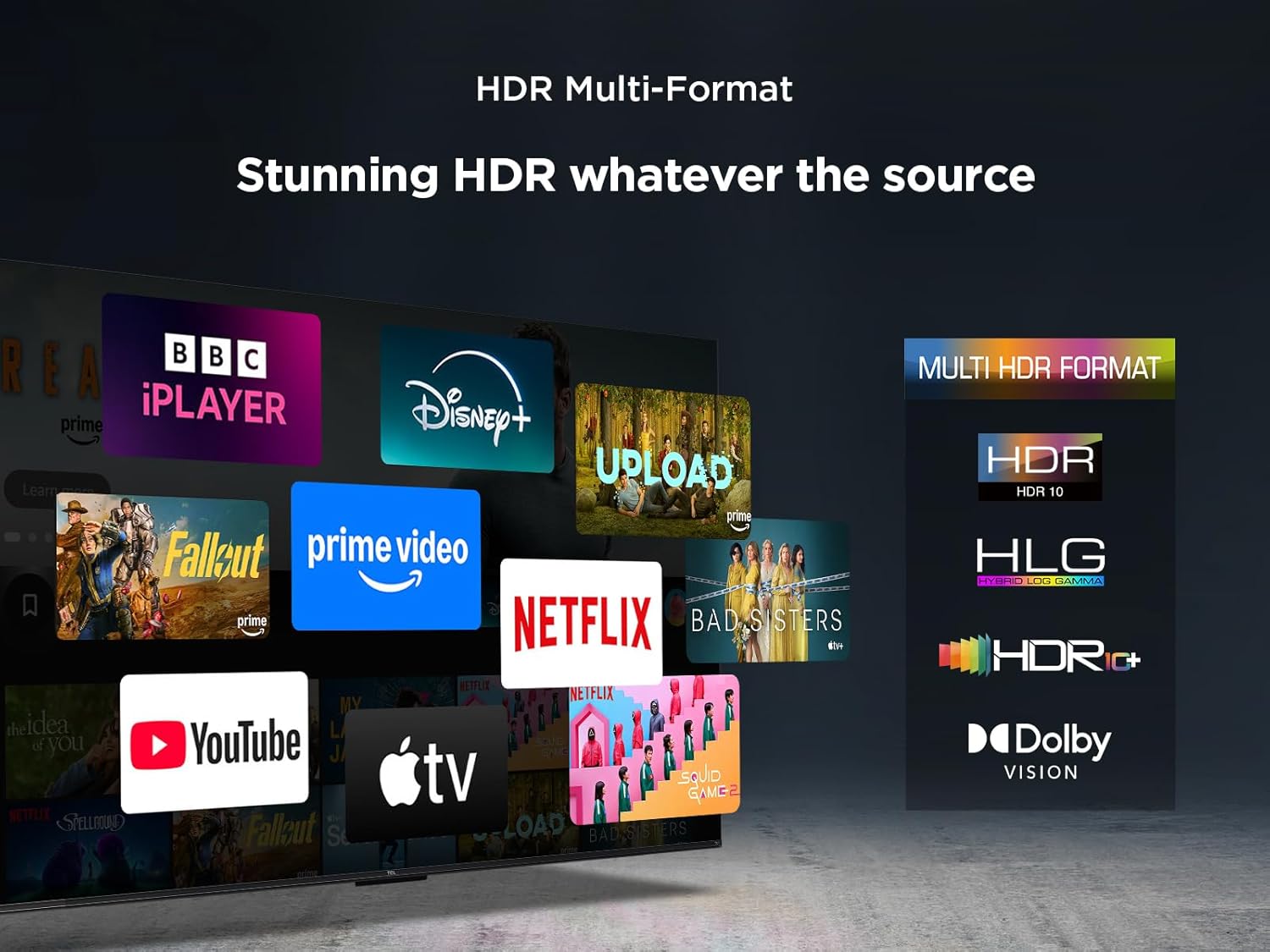 TCL 32 Inch Full HD Smart QLED Direct LED 32SF560-UK with Fire TV, Voice Remote with Alexa