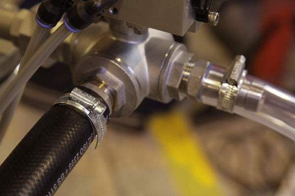 Eclipse Professional Tools ECW1-2A W1 Box of 10 35-50mm (1 ⅜" - 1 ¾") Mild Steel Worm Gear Hose Clamps