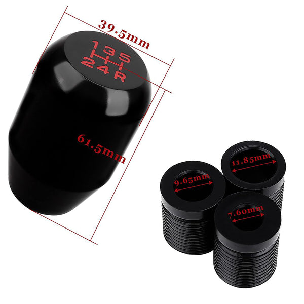 OCC MOTORSPORT BLACK GEAR LEVER KNOB ANODISED