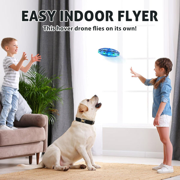 Flying Drone for Kids, 360° Hands Free Motion Sensors Mini UFO Helicopter with LED Light - Cool Toy Gift for 6+ Boys & Girls