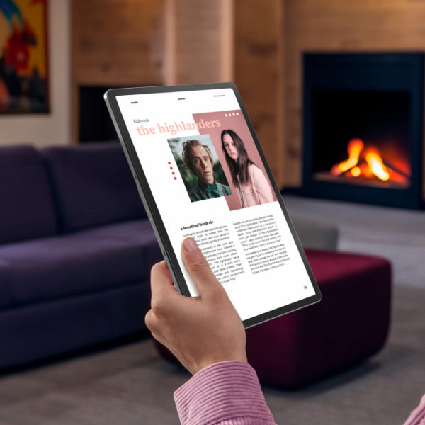 Lenovo Tab M9 Android tablet | 9-inch HD | 32GB | Clear Case + Film | WiFi | 3GB RAM | Arctic Grey | Designed for portable entertainment