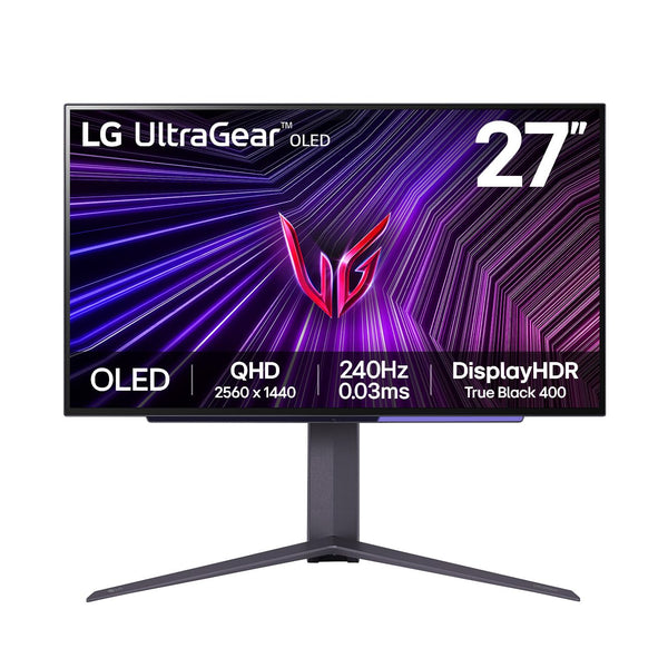 LG UltraGear OLED Gaming Monitor 32GS95UV-B, 32 inch UHD 4K, Dual mode 4K: 240Hz / FHD: 480Hz, 0.03ms Response Time, NVIDIA G-Sync & AMD FreeSync Premium Pro, 7W Stereo speakers, DisplayPort, HDMI 2.1