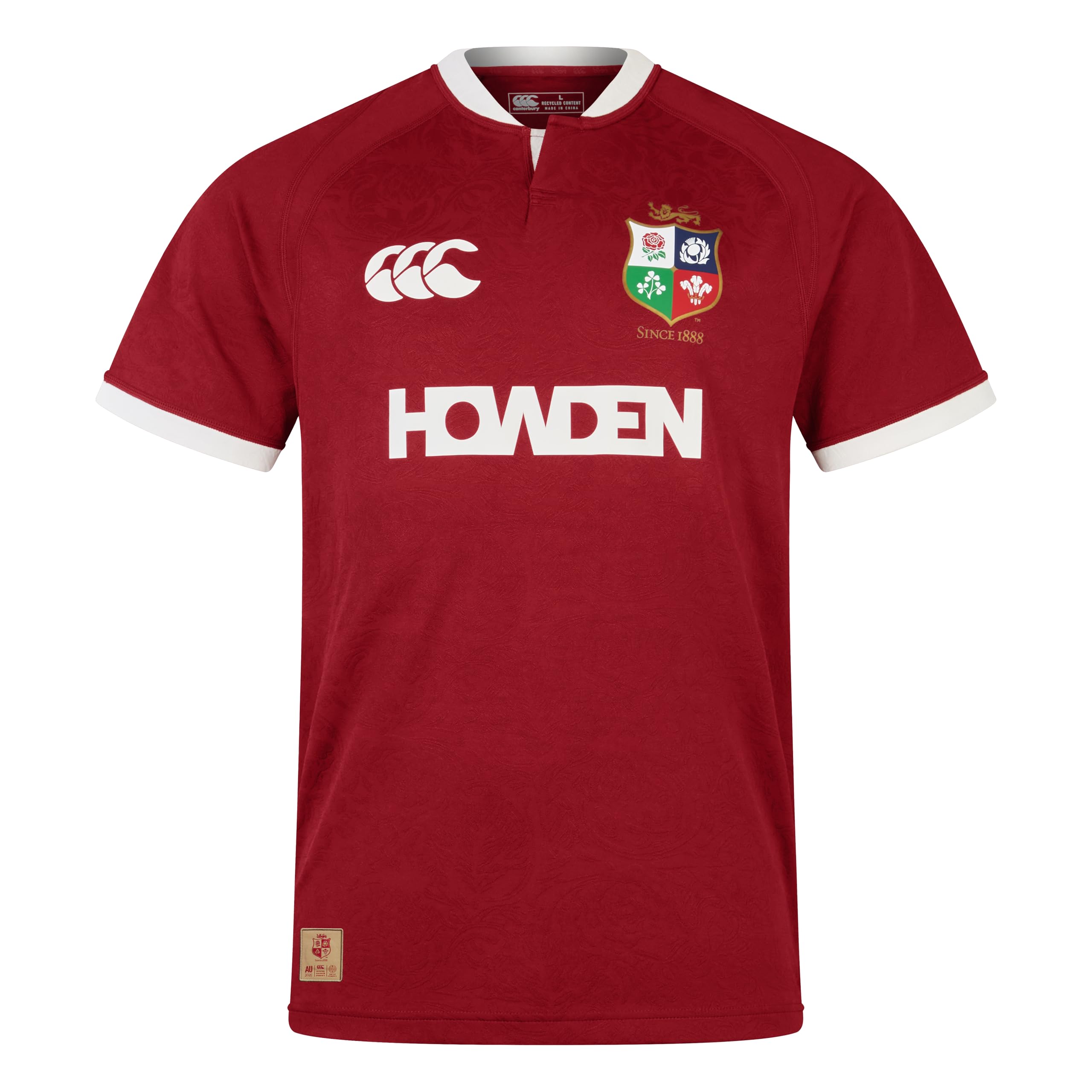 Canterbury British & Irish Lions Unisex 2025 Replica Rugby Jersey