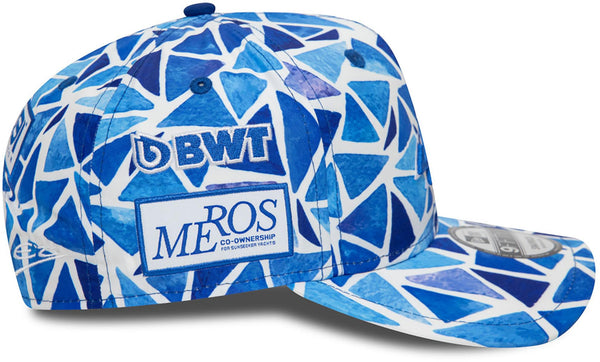 New Era Alpine F1 9Fifty Barcelona GP Driver Special Snapback Cap