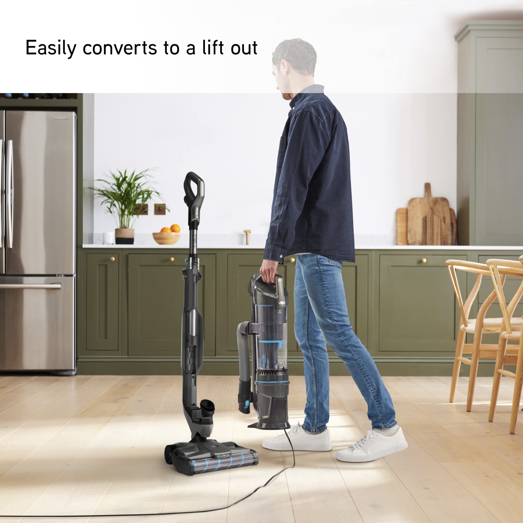 Vax Air Lift 2 Pet Plus Upright Vacuum | VersaClean Technology | Lift Out Technology | Additional Tools - CDUP-PLXP, Grey/Purple