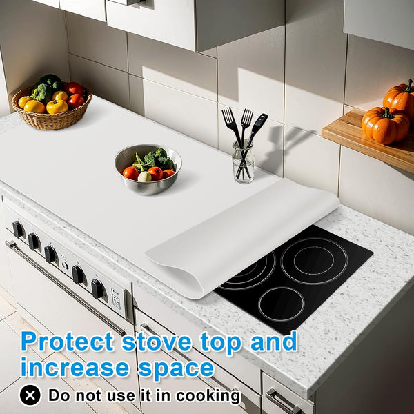 AECHY Extra Large Silicone Mat 120x60x0.2cm, Versatile Silicone Sheet Odorless Heat Resistant Mat Waterproof Silicone Mats for Kitchen Counter