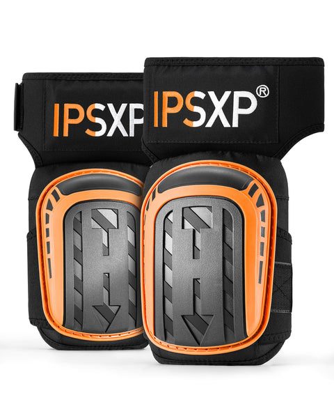 IPSXP Professional Knee Pads for Work,Gardening & Construction Knee Pads for Men and Women with Thick Double Gel Cushion, Strong Adjustable Non-Slip Straps,1 Pair