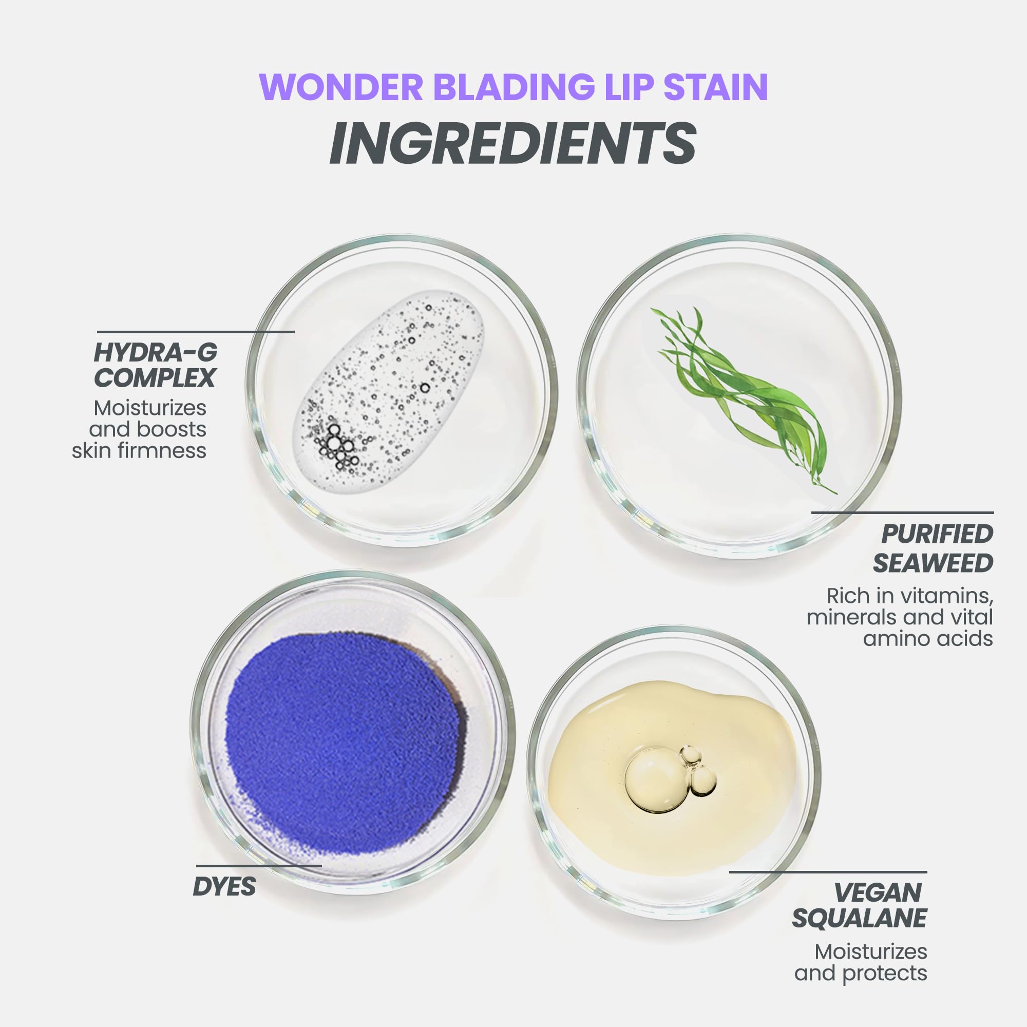 Wonderskin Wonder Blading All Day Lip Stain Peel Off Masque and Reveal Kit - Long Lasting, Waterproof Nude Lip Tint, Transfer Proof Natural Makeup Stain Kit (Whimsical)