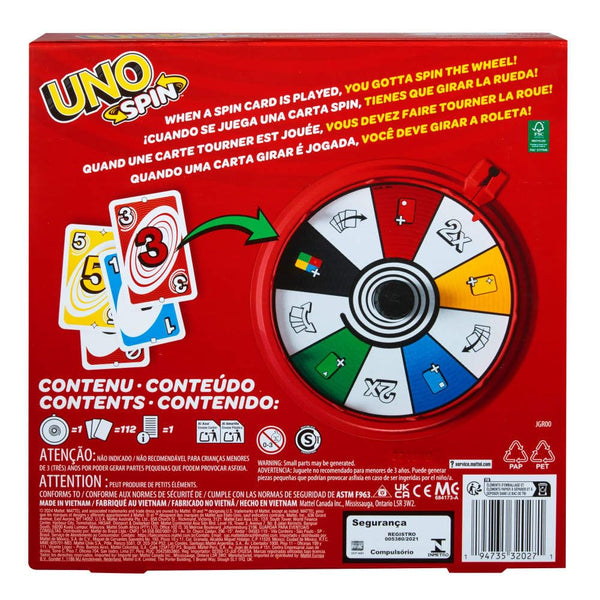 UNO Extreme Card Game Featuring Random-Action Launcher with Lights & Sounds & 112 Cards, Kid, Teen & Adult Game Night Gift Ages 7 Years & Older, GXY75