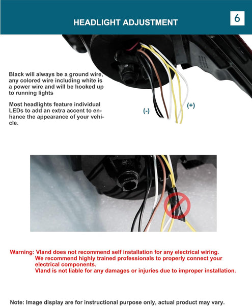 VLAND Compatible Rear Lights for J-eep Wrangler JL 2018-2023 4th Gen (Not Fit for 2018 Wrangler JK) Tail Light Set (Red)