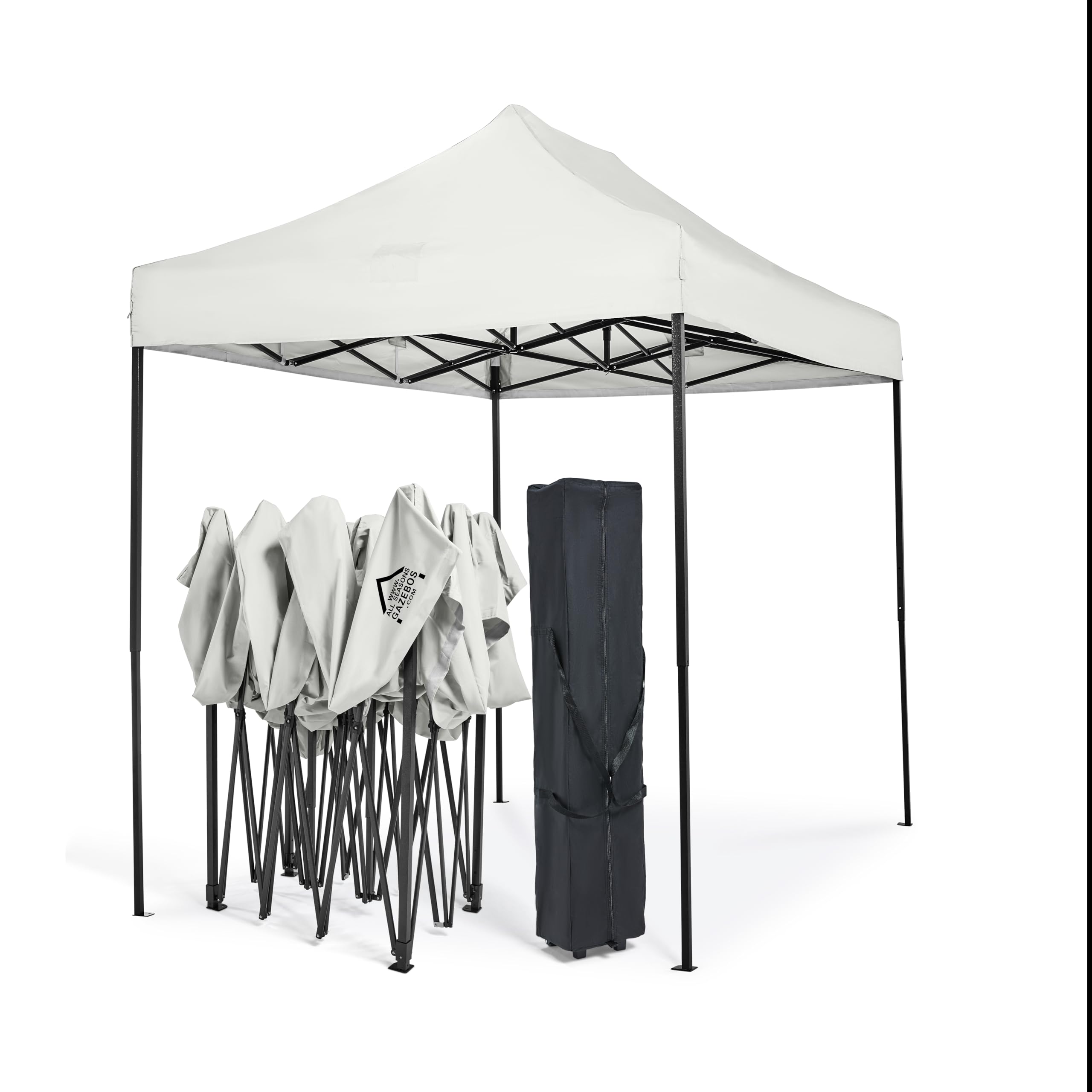 All Seasons Gazebos | 3x2m Pop Up Gazebo with 4 Side Walls & Accessory Pack | Heavy Duty, Fully Waterproof, High Grade Materials (Navy)