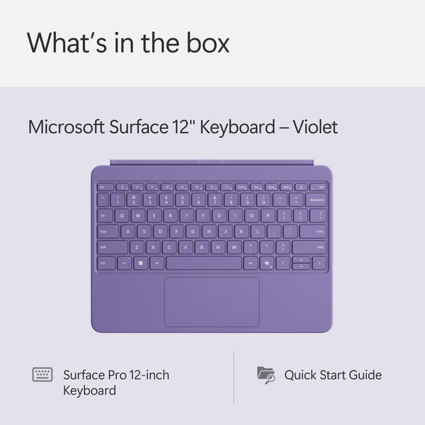 Microsoft Surface Pro Flex Keyboard with Slim Pen | Black | 2-in-1 Alcantara® Keyboard for Surface Pro Windows 11 Copilot+ PC