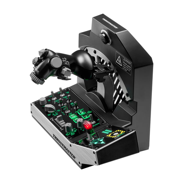 Thrustmaster Viper TQS Mission Pack for PC, Metal Throttle Quadrant System, Throttle and Control Panel Included, Hall Effect Precision, 64 Action Buttons, 6 Axes, Licensed by the U.S. Air Force