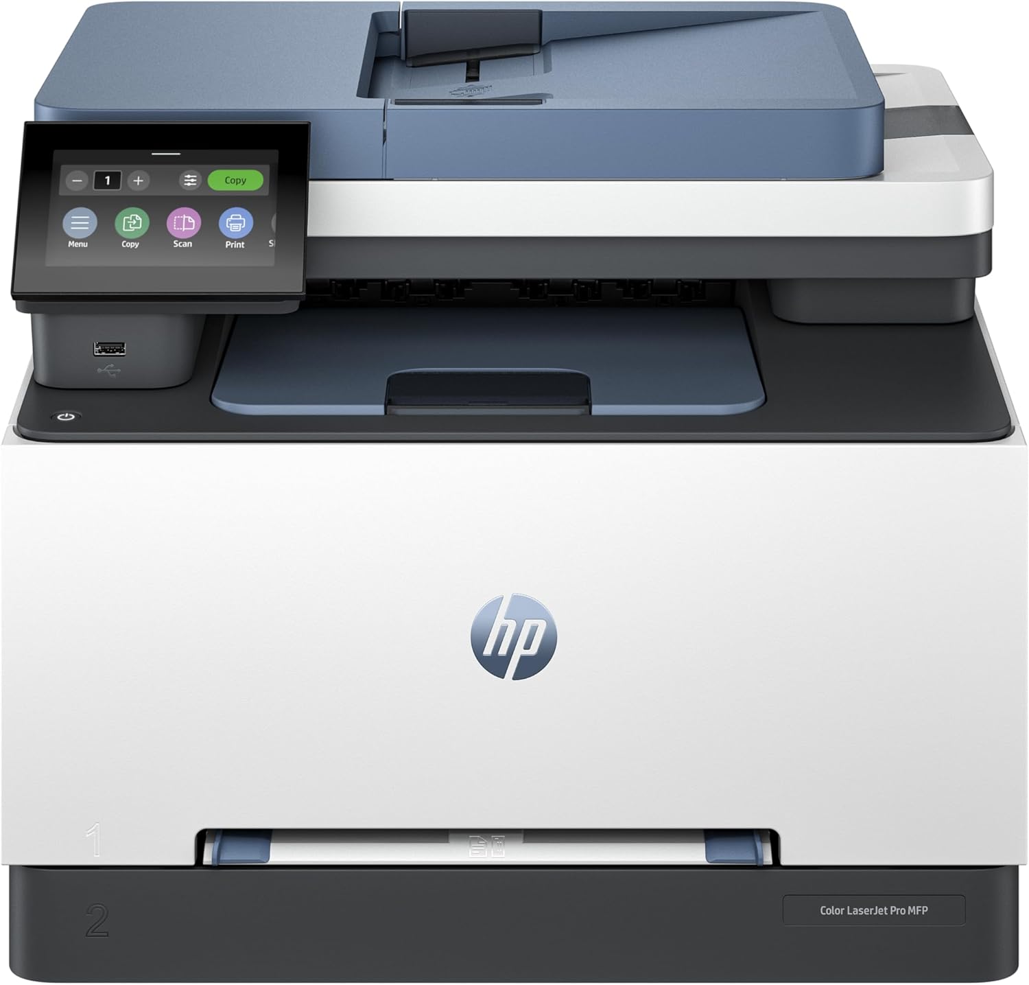 HP LaserJet Pro MFP 3302fdw Laser Printer | Colour | Printer for Small Medium Business | Print, Scan, Copy, Fax | Automatic document feeder | 2-Sided Printing | Wireless | Front USB port | Touchscreen