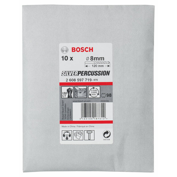 Bosch Accessories Professional 5-Pc HEX-5 Concrete Drill Bit Set (Concrete, Ø 4/5/6/8/10 mm, Accessory Impact Drill)