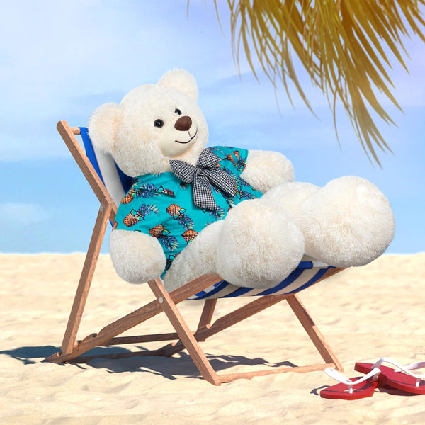 HollyHOME 150cm Giant Teddy Bear Stuffed Animal Large Soft Toys Plush Bear, Light Brown Age 3+