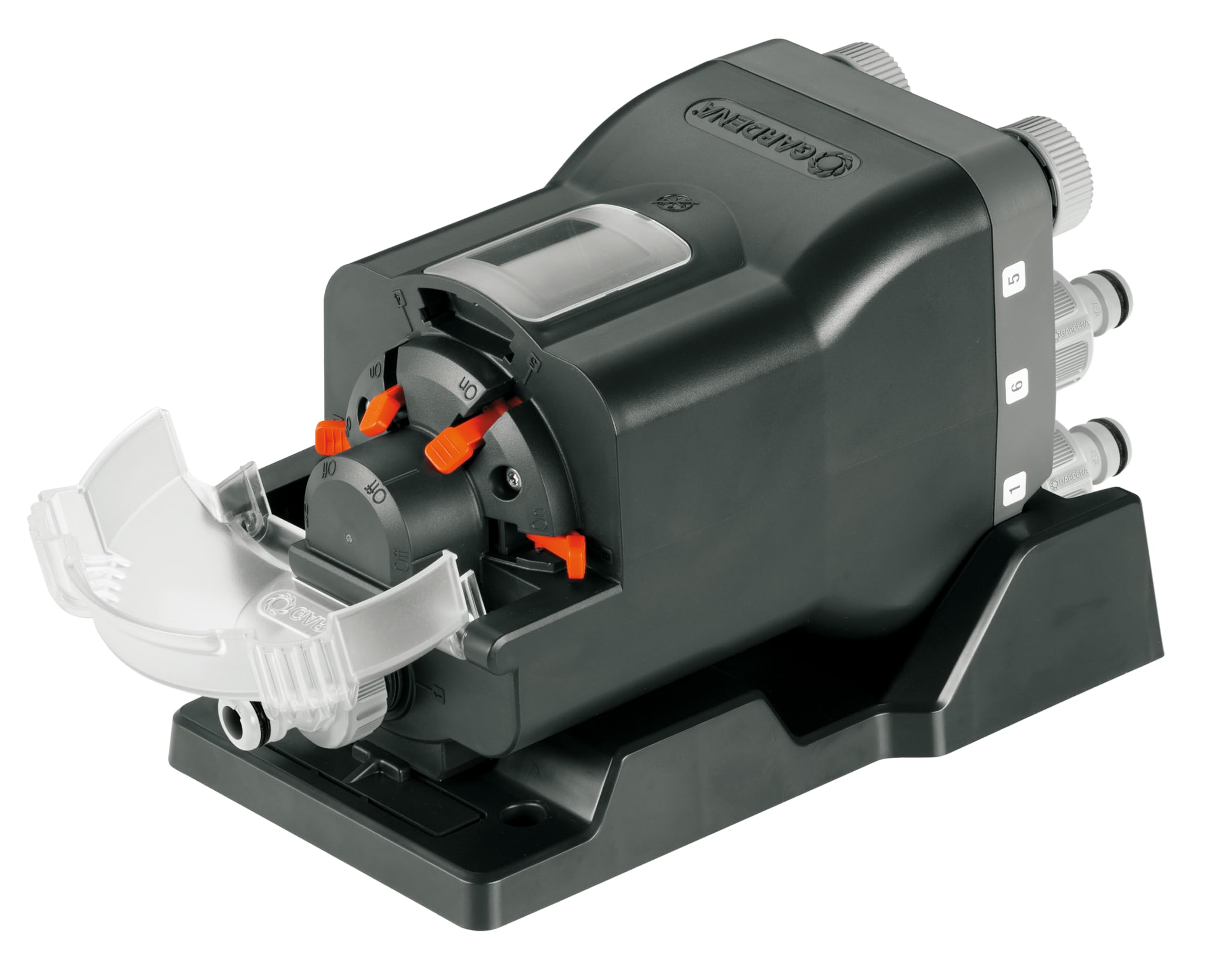 Gardena Water Distributor automatic: 6-point distributor, simple operation, space-saving, allows flexible use, ideal even at low water pressure, 3/4 inch outer threads (1197-20)