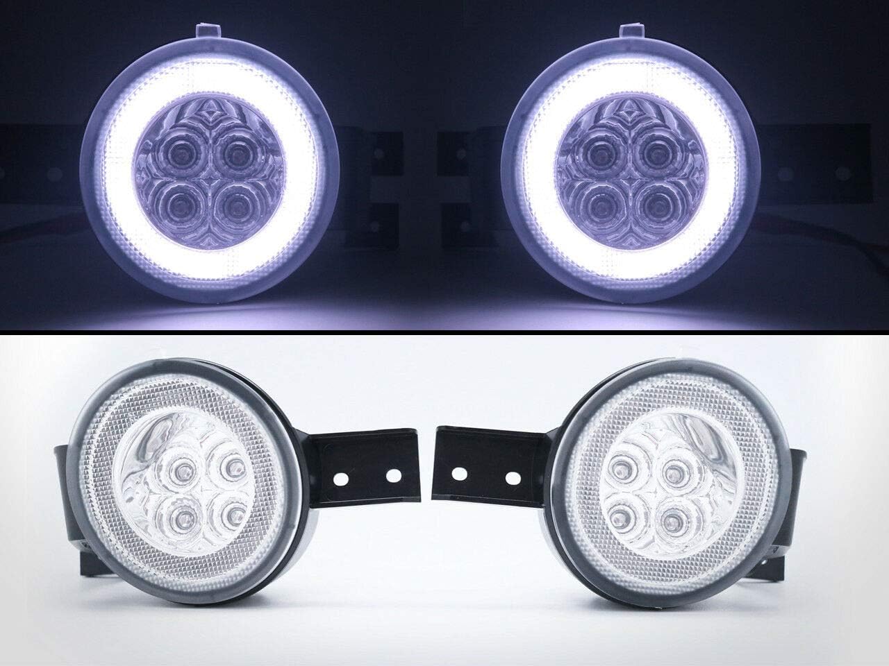 GAZOZ PERFORMANCE LED Turn Signal Indicator Halo Ring Light Smoke R50 R52 R53 S