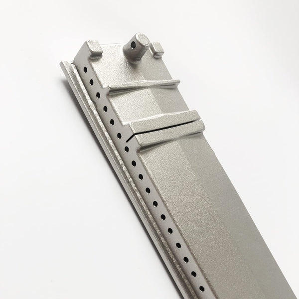 GRILLJOB 1PC Heavy Duty Cast Stainless Steel 304 BBQ Grill Burners Bull BBQ Replacement Parts for Cal Flame Aussie Blaze Jenn AIR Thermos Turbo