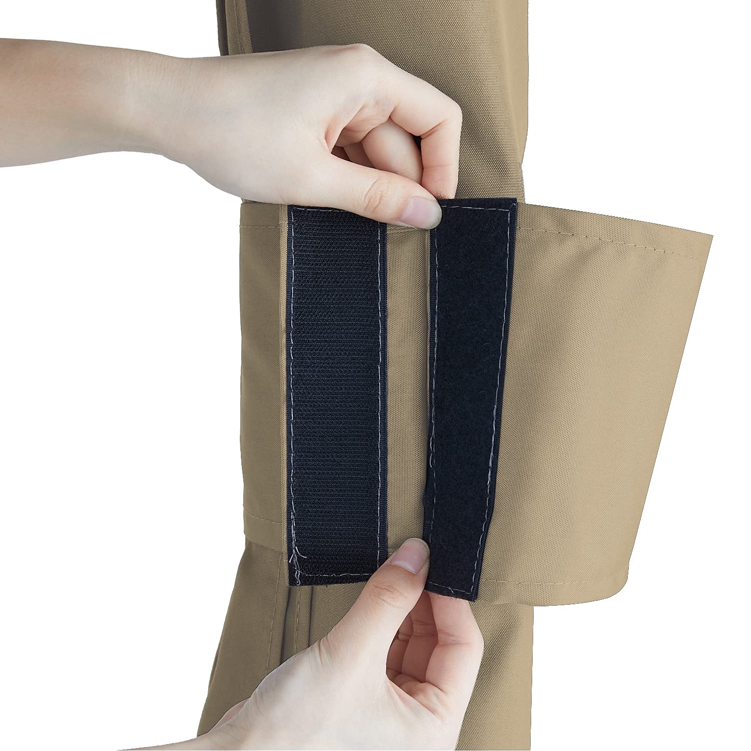 ABCCANOPY Replacement Corner Curtains for Lowe's Allen Roth 10X12 Gazebo #GF-12S004B-1 (Khaki)