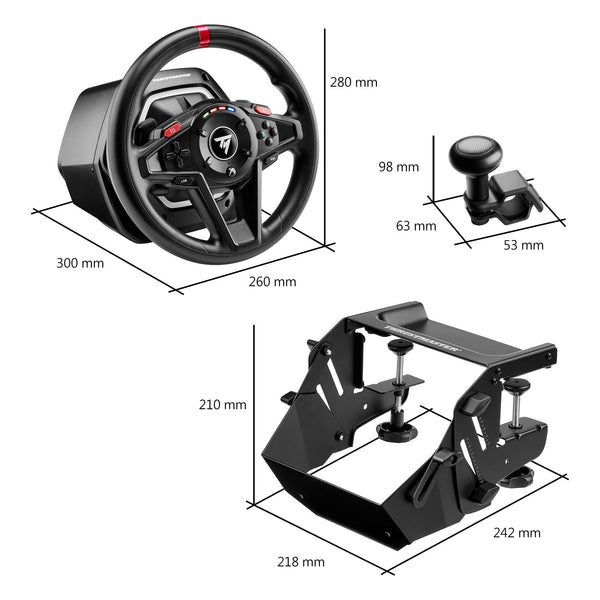 Thrustmaster T128 SimTask Pack – Essential Accessories for T128 Racing Wheel, Compatible with Xbox Series X|S, Xbox One, and PC