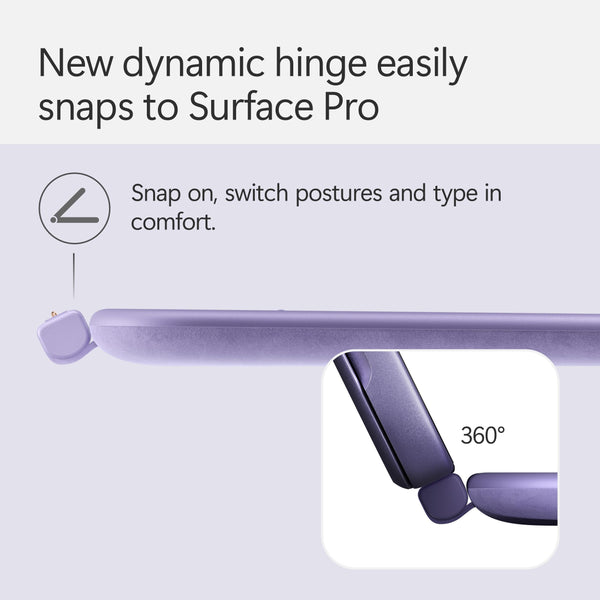 Microsoft Surface Pro Flex Keyboard with Slim Pen | Black | 2-in-1 Alcantara® Keyboard for Surface Pro Windows 11 Copilot+ PC