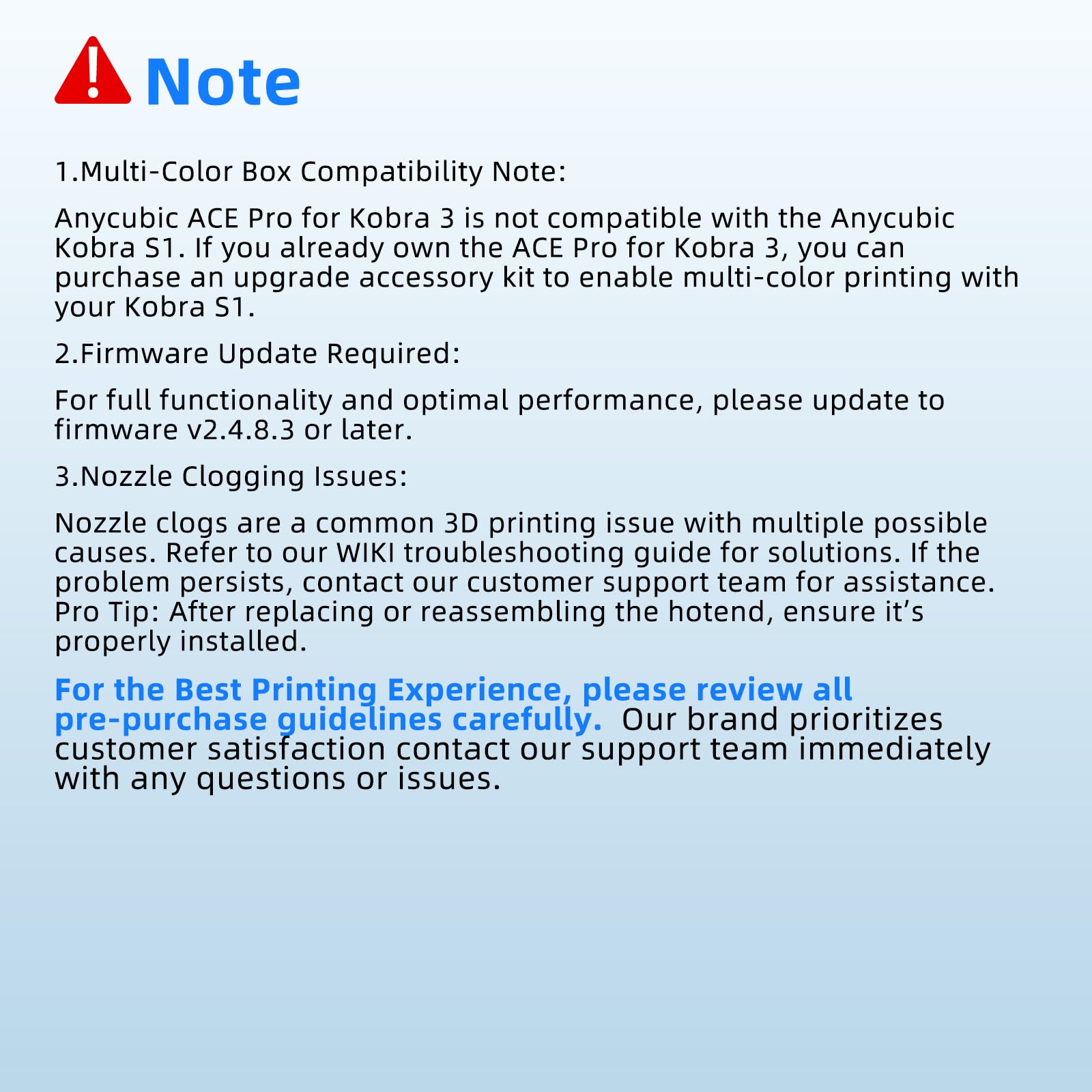 ANYCUBIC Kobra 3 V2 Combo 3D Printer, 600mm/s Fast Printing FDM 3D Printer, Multicolor Printing Up to 8 Colors, Active Drying, Upgraded Auto-leveling, Print Size 255x255x260mm, Realize Smooth Printing