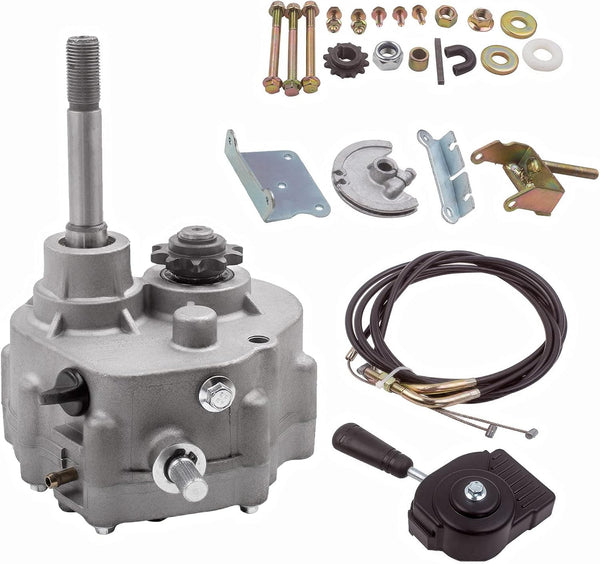 maXpeedingrods Go Kart Forward Reverse Gear Box 5/8 Inch TAV30 10T/12T for 2-11HP Engine 30 Series Go-Karts Accessories