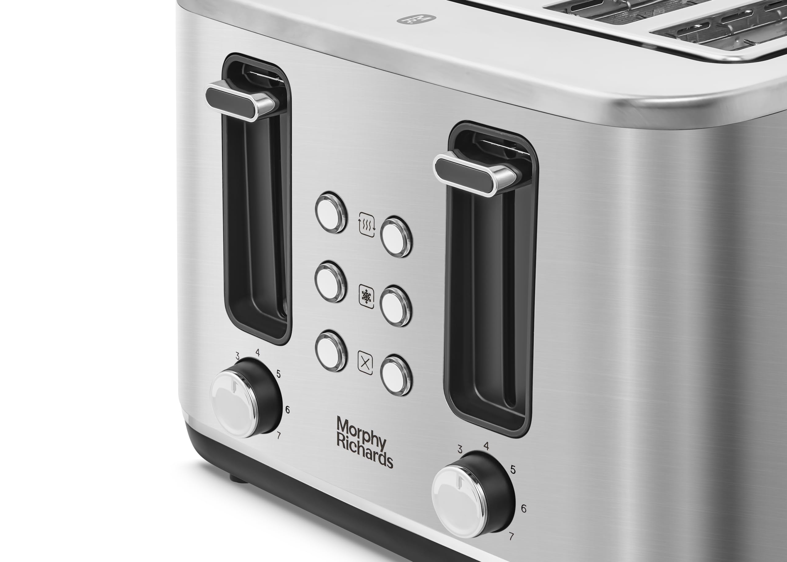 Morphy Richards Motive 4 Slice Toaster (Brushed Steel) 242800